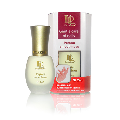 № 240 Средство для выравнивания ногтей с экстрактом зеленого чая Perfect smoothness